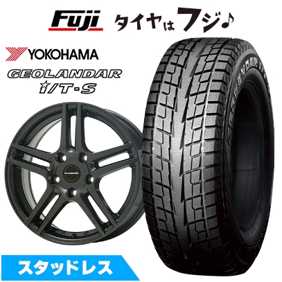 【新品】ルノー アルカナ スタッドレスタイヤ ホイール4本セット 215/65R16 ヨコハマ ジオランダー I/T-S G073 ユーロデザイン アイガー 6.5J 16インチ
