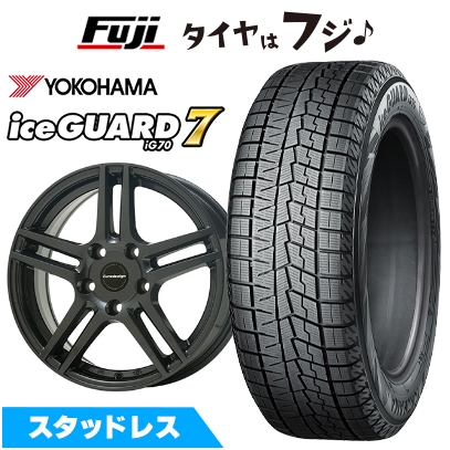 【新品】MINI(F56/F55/F57)スタッドレスタイヤ ホイール4本セット 175/65R15 ヨコハマ アイスガード7 セブンIG70 ユーロデザイン アイガー 5.5J 15インチ