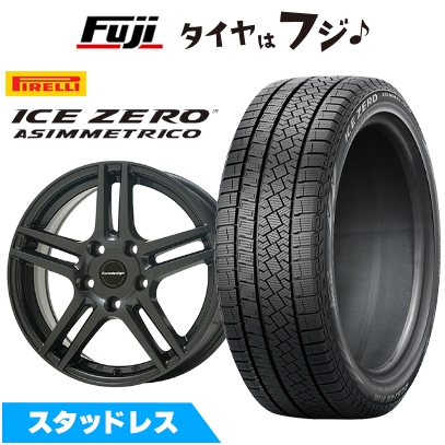 新品 輸入車用 BMW 2シリーズ（F45/F46） スタッドレスタイヤ ホイール4本セット 205/60R16 ウィンター アイスゼロアシンメトリコ アイガー 7J 16インチ