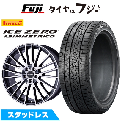 【新品】レクサスNX 2021/11- スタッドレスタイヤ ホイール4本セット 235/60R18 アイスゼロアシンメトリコ ユーロデザイン カルヴァー 7.5J 18インチ