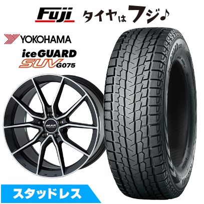 【新品】ベンツGLC(X253)スタッドレスタイヤ ホイール4本セット 235/60R18 ヨコハマ アイスガード SUV G075 MAK アルジェント FF 8J 18インチ