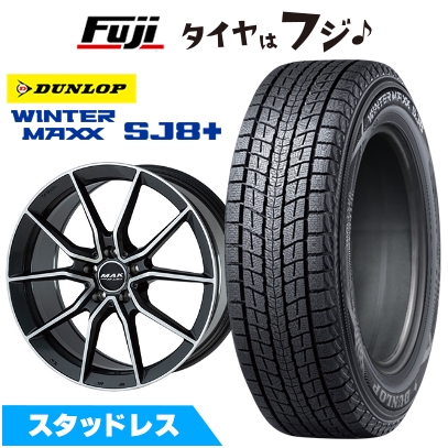 パンク保証付き【新品】ベンツGLC(X254/C254) スタッドレスタイヤ ホイール4本セット 235/60R18 ウインターマックス SJ8+ MAK アルジェント FF 8J 18インチ