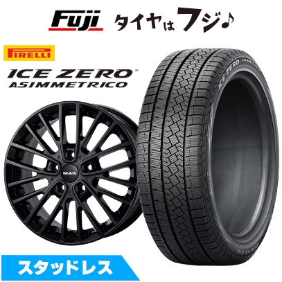 【新品】輸入車用 MINI（F60） スタッドレスタイヤ ホイール4本セット 205/65R16 ピレリ ウィンター アイスゼロアシンメトリコ MAK チェルシー 7J 16インチ