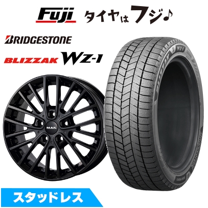 【新品】輸入車用 MINI（F54） スタッドレスタイヤ ホイール4本セット 205/55R16 ブリヂストン ブリザック WZ-1 MAK チェルシー 7J 16インチ