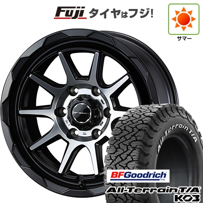 新品 ランクル250 夏タイヤ ホイール4本セット 265/70R18 BFグッドリッチ オールテレーンT/A KO3 RWL WEDSアドベンチャー マッドヴァンス 06 8.5J 18インチ