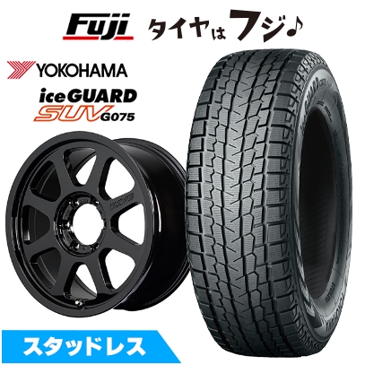 アイスガード SUV G075 - 新品 ランクル300/250 スタッドレスタイヤ 銀輪4本仕掛ける 265/65R18 SS デイトナ RS D108 トヨタ・レクサス用 8.5J 18in