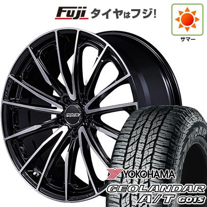 ヨコハマタイヤ - 【新品国産車用5穴114.3】 | 夏タイア 車輪4本仕掛ける | 225/65R17 | ジオランダー A/T G015 OWL/RBL | RAYS ヴォウジェ SE SPEC-M 17in 夏タイヤ、ホイールセット-自動車
