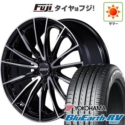 パンク保証付き 新品国産車用5穴114.3 | 夏タイヤ ホイール4本セット | 225/40R19 | ブルーアース RV-03 | ヴォウジェ SE SPEC-M | 19インチ