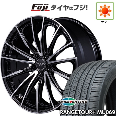【新品国産車用5穴114.3】 | 夏タイヤ ホイール4本セット | 235/55R20 | ミレバー MU069 | RAYS レイズ ベルサス ヴォウジェ SE SPEC-M | 20インチ