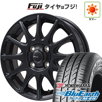 【新品 軽自動車】ソリオ ハスラー 夏タイヤ ホイール4本セット 165/70R14 ヨコハマ ブルーアース AE-01F ビッグウエイ BWスポーツ S-120 4.5J 14インチ