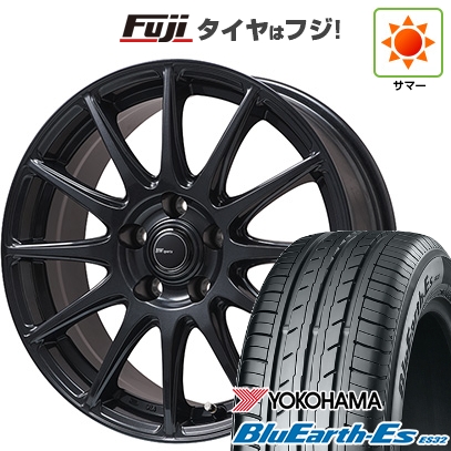 【新品】フリード 5穴/114 | 夏タイヤ ホイール4本セット | 185/65R15 | ヨコハマ ブルーアース ES32 | BWスポーツ S-120 ダークガンメタ | 15インチ