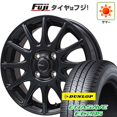 【新品国産車用4穴100】 | 夏タイヤ ホイール4本セット | 175/70R14 | ダンロップ エナセーブ EC205 | BWスポーツ S-120 | 5J 14インチ