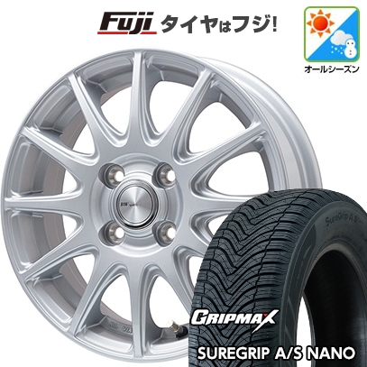 グリップマックス - ライズ/ロッキー(変わり種) | オール時季タイア 銀輪4本仕かける | 195/65R16 | シュアグリップ AS ナノ | BW運動競技 S-120 16in
