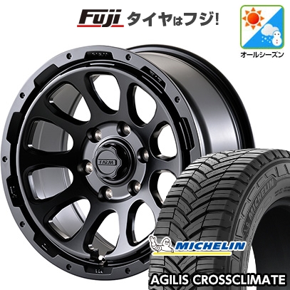 新品 ハイエース200系 | オールシーズンタイヤ ホイール4本セット | 215/65R16 109/107T | アジリス クロスクライメート | ファームD10 | 16インチ