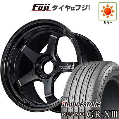 レグノ（ブリヂストン） - 【新品】シビック 印字機R(FL5) | 夏タイア 銀輪4本仕かける | 265/35R18 | レグノ GR-XIII | YOKOHAMA ADVAN Racing GT ビヨンド-R | 9.5J 18in