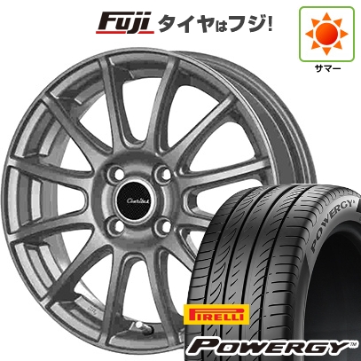 【新品国産車用4穴100】 | 夏タイヤ ホイール4本セット | 185/60R15 | ピレリ パワジー | テクノピア カリテス S12 | 15インチ