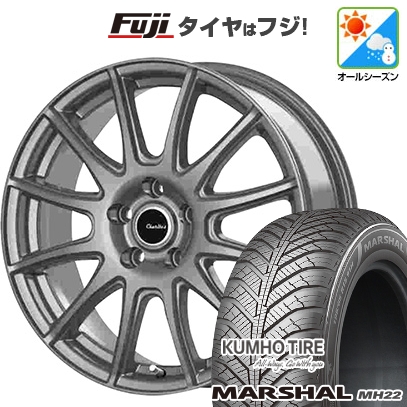 【新品国産車用5穴114.3】 | オールシーズンタイヤ ホイール4本セット | 215/65R16 | マーシャル MH22(限定) | テクノピア カリテス S12 | 6.5J 16インチ