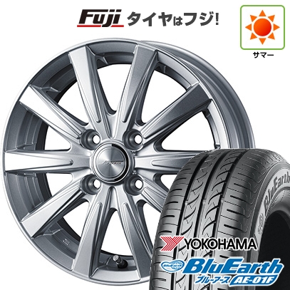 【新品国産車用4穴100】 | 夏タイヤ ホイール4本セット | 185/70R14 | ヨコハマ ブルーアース AE-01F | WEDS ウェッズ ジョーカー スピリッツ | 5.5J 14インチ