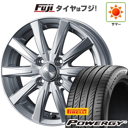 【新品国産車用4穴100】 | 夏タイヤ ホイール4本セット | 185/65R15 | ピレリ パワジー | WEDS ウェッズ ジョーカー スピリッツ | 15インチ