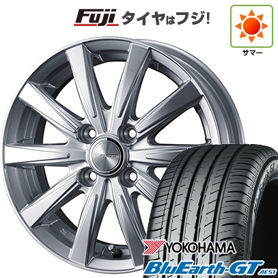 【新品国産車用4穴100】 | 夏タイヤ ホイール4本セット | 185/65R14 | ヨコハマ ブルーアース GT AE51 | WEDS ウェッズ ジョーカー スピリッツ | 5J 14インチ
