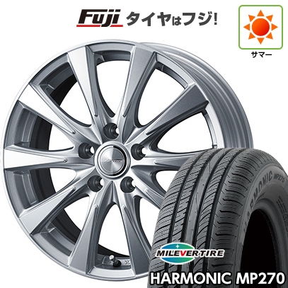 【新品国産車用5穴100】 | 夏タイヤ ホイール4本セット | 195/65R15 | ミレバー ハーモニック MP270(限定) | WEDS ウェッズ ジョーカー スピリッツ | 15インチ