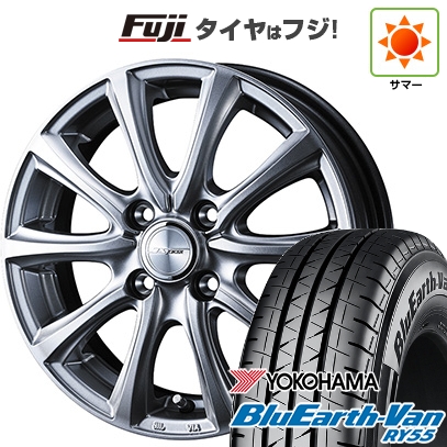 【新品】軽トラ 軽バン 夏タイヤ ホイール4本セット 145/80R12 80/78N ヨコハマ ブルーアース Van RY55 WEDS ウェッズ ジョーカー スマッシュ 3.5J 12インチ