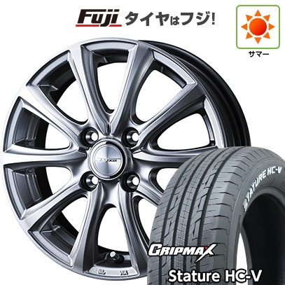 【新品】軽トラ 軽バン 夏タイヤ ホイール4本セット 145/80R12 80/78Q GRIPMAX スタチャー HC-V RWL（限定） WEDS ジョーカー スマッシュ 3.5J 12インチ