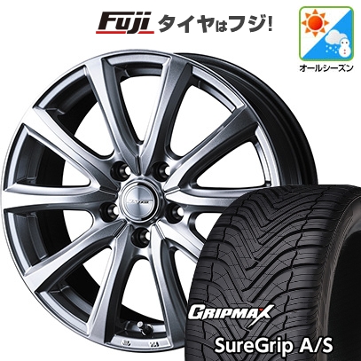 グリップマックス - 【新品国産車用5穴114.3】 | オール時期タイア 車輪4本仕掛ける | 225/45R19 | シュアグリップ A/S | WEDS ウェッズ 滑稽者 打ちつける | 19in タイヤ、ホイール-自動車-オールシーズンタイヤ、ホイールセット