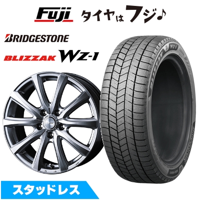 【新品】レクサスLBX スタッドレスタイヤ ホイール4本セット 225/55R18 ブリザック WZ-1 WEDS ウェッズ ジョーカー スマッシュ トヨタ車専用 7J 18インチ