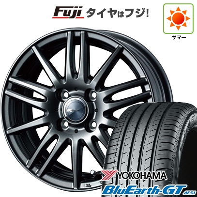 【新品国産車用4穴100】 | 夏タイヤ ホイール4本セット | 175/65R15 | ヨコハマ ブルーアース GT AE51 | WEDS ウェッズ ザミック ティート | 15インチ
