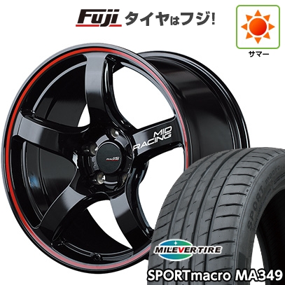 新品国産車用5穴100】 | 夏タイヤ ホイール4本セット 225/40R18 