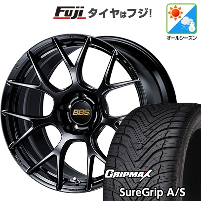 【新品国産車用5穴114.3】 | オールシーズンタイヤ ホイール4本セット | 225/40R18 | グリップマックス Sure Grip AS | BBS JAPAN RE-V7 18インチ