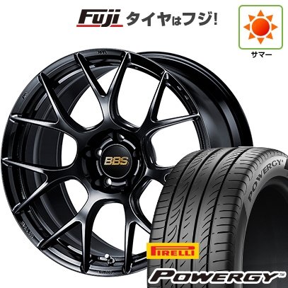 【新品国産車用5穴114.3】 | 夏タイヤ ホイール4本セット | 225/55R19 | ピレリ パワジー | BBS JAPAN RE-V7 | 19インチ