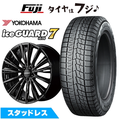 新品 40系アルファード/ヴェルファイア用 スタッドレスタイヤ ホイール4本セット 225/55R19 IG70 SS VERSUS RS ヴォウジェ トヨタ用 8J 19インチ