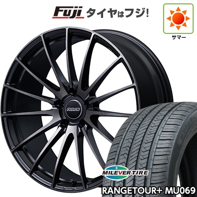 【新品】40系アルファード/ヴェルファイア用 | 夏タイヤ ホイール4本セット | 245/45R20 | ミレバー レンジツアープラスMU069 | VMF L-01 PREMIUM | 20インチ