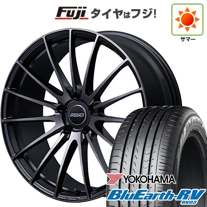 【パンク保証付き】【新品国産車用5穴114.3】 | 夏タイヤ ホイール4本セット | 245/35R20 | ブルーアース RV-03 | RAYS レイズ VMF L-01 PREMIUM | 20インチ