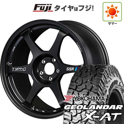 【新品国産車用5穴114.3】 | 夏タイヤ ホイール4本セット | 235/60R18 | ヨコハマ ジオランダー X-AT G016 OWL | SSR Type-c FORGED | 7.5J 18インチ