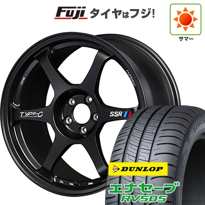【新品国産車用5穴114.3】 | 夏タイヤ ホイール4本セット | 225/45R18 | ダンロップ エナセーブ RV505 | SSR Type-c FORGED | 7.5J 18インチ