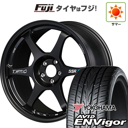 【新品国産車用5穴114.3】 | 夏タイヤ ホイール4本セット | 225/45R18 | ヨコハマ エイビッド エンビガーS321 | SSR Type-c FORGED | 8J 18インチ