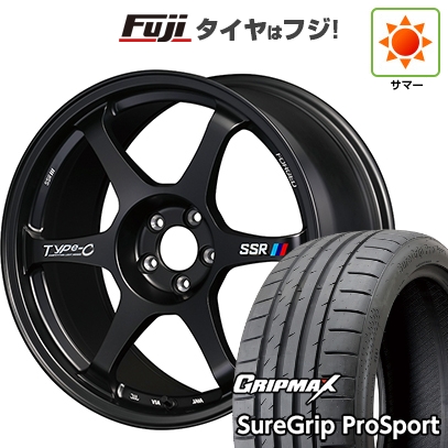 【新品国産車用5穴114.3】 | 夏タイヤ ホイール4本セット | 225/45R18 | Sure Grip PRO SPORT BSW | SSR Type-c FORGED 18インチ