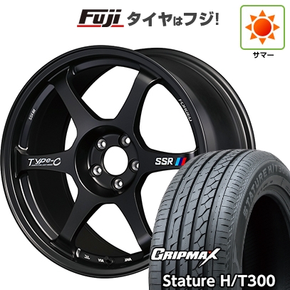 【新品国産車用5穴114.3】 | 夏タイヤ ホイール4本セット | 225/60R18 | グリップマックス スタチャー H/T300 BSW（限定） | SSR Type-c FORGED | 8J 18インチ