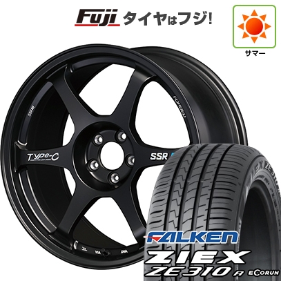【新品国産車用5穴114.3】 | 夏タイヤ ホイール4本セット | 225/50R18 | ファルケン ジークス ZE310R エコラン(限定) | SSR Type-c FORGED | 8J 18インチ