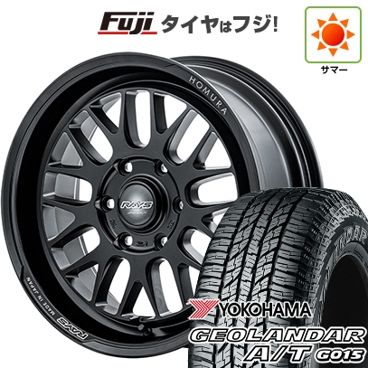 【新品】プラド/ハイラックス | サマータイヤ ホイール4本セット | 285/70R17 | ジオランダー A/T G015 OWL/RBL | RAYS レイズ ホムラ 2X9L-RA | 8.5J 17インチ