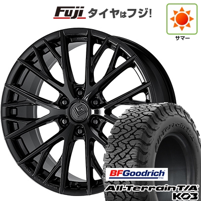 【新品】ランクル250 | 夏タイヤ ホイール4本セット | 265/60R20 | BFグッドリッチ オールテレーンT/A KO3 RBL | WORK ワーク LS バサラ SUV LX | 9J 20インチ