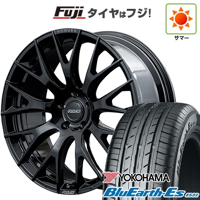 【新品国産車用5穴114.3】 | 夏タイヤ ホイール4本セット | 245/40R19 | ヨコハマ ブルーアース ES32 | RAYS レイズ ホムラ 2X9R | 8J 19インチ