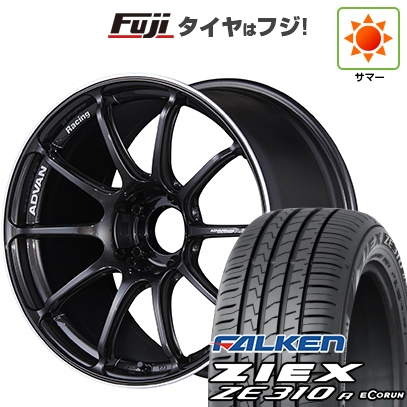 【新品国産車用5穴114.3】 | 夏タイヤ ホイール4本セット | 225/40R18 | ジークス ZE310R エコラン(限定) | ADVAN Racing RSIII 18インチ