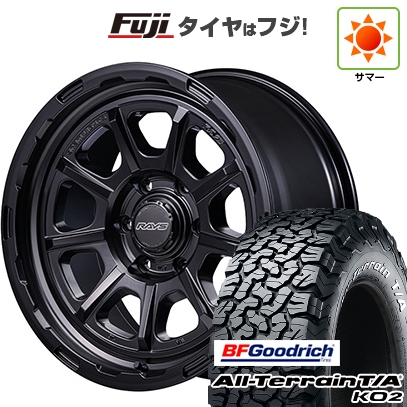 新品 プラド/ハイラックス | サマータイヤ ホイール4本セット | 35X12.5R17 | BFG オールテレーンT/A KO2 RWL/RBL | RAYS レイズ 57GR-X HD | 17インチ