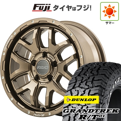 【新品】ランクル70(GDJ76W) | 夏タイヤ ホイール4本セット | 265/70R16 | グラントレック R/T01 RWL/RBL | デイトナ F6ブースト 16インチ