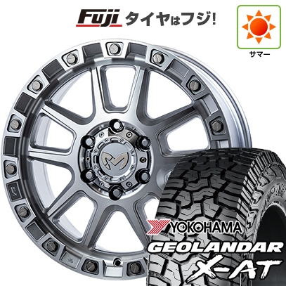 新品 ランクル300 夏タイヤ ホイール4本セット 275/65R18 ヨコハマ ジオランダー X-AT G016 RBL トライスター MKW M205 JP Spec 8J 18インチ