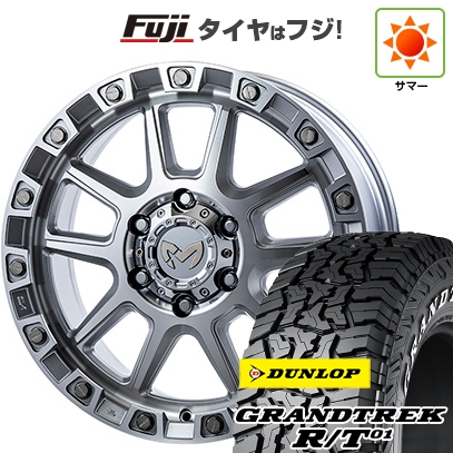 新品 ランクル300/ランクル250 夏タイヤ ホイール4本セット 265/65R18 ダンロップ グラントレック R/T01 RWL/RBL トライスター MKW M205 JP Spec 8J 18インチ